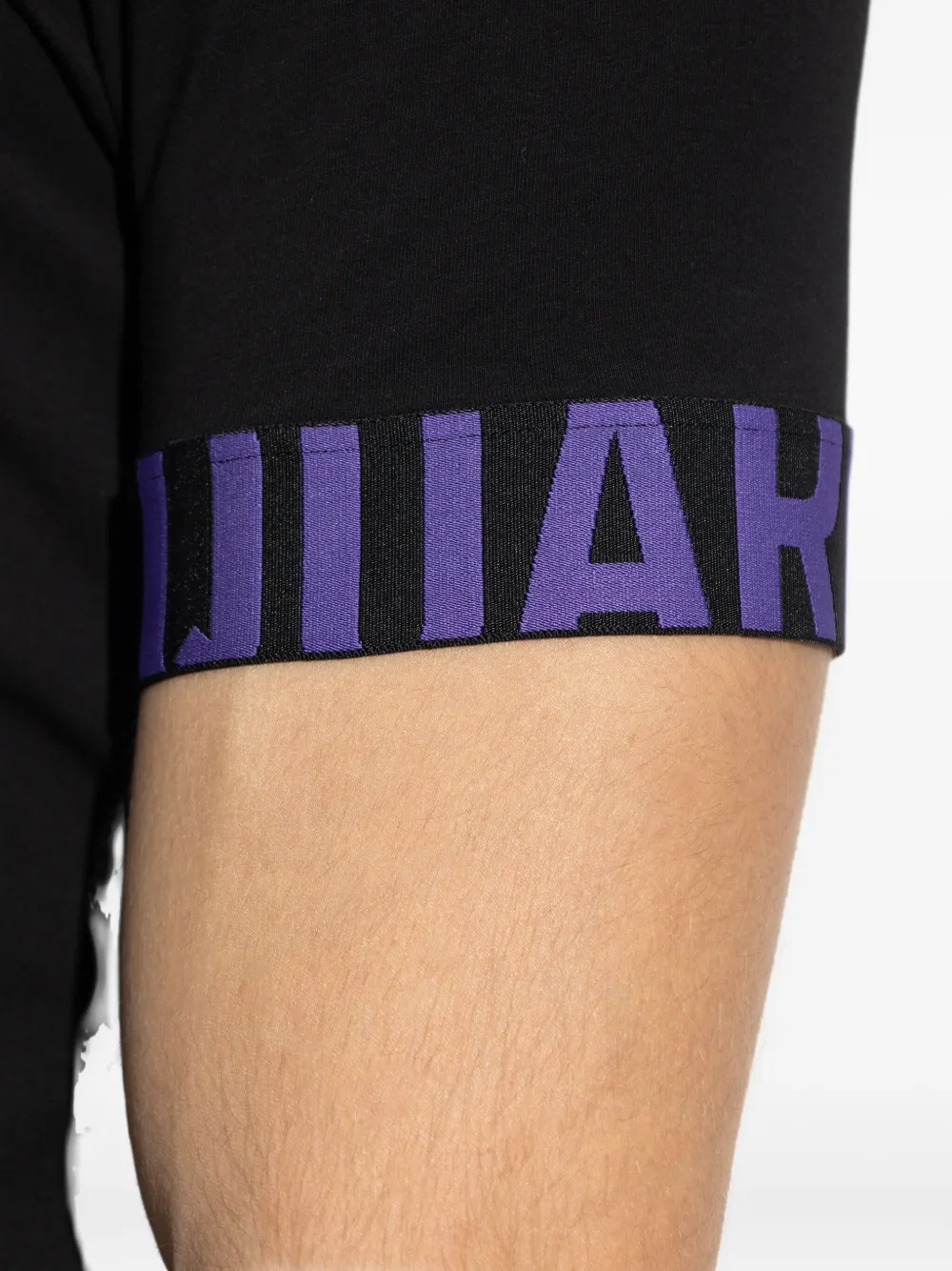 DSQUARED2 T-shirt met logodetail Zwart