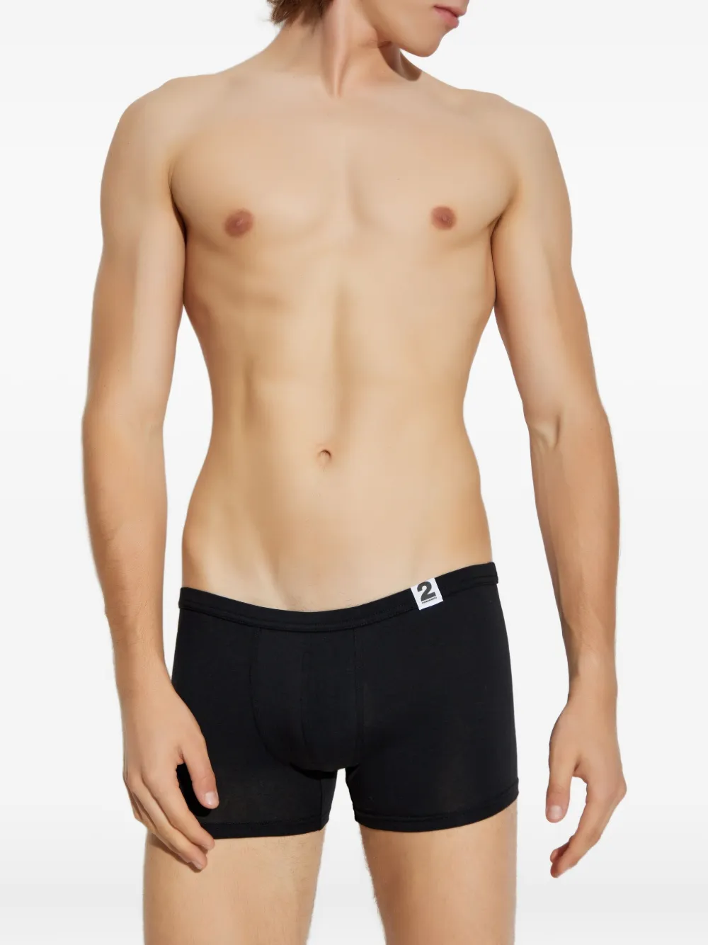 DSQUARED2 Boxershorts met logolabel Zwart