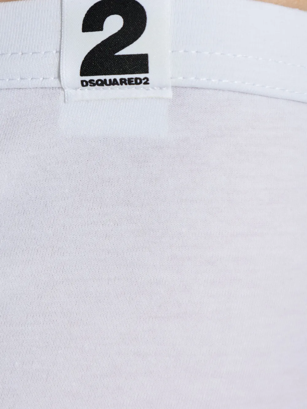 DSQUARED2 logo-label boxers Wit