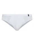 DSQUARED2 logo-label briefs - White