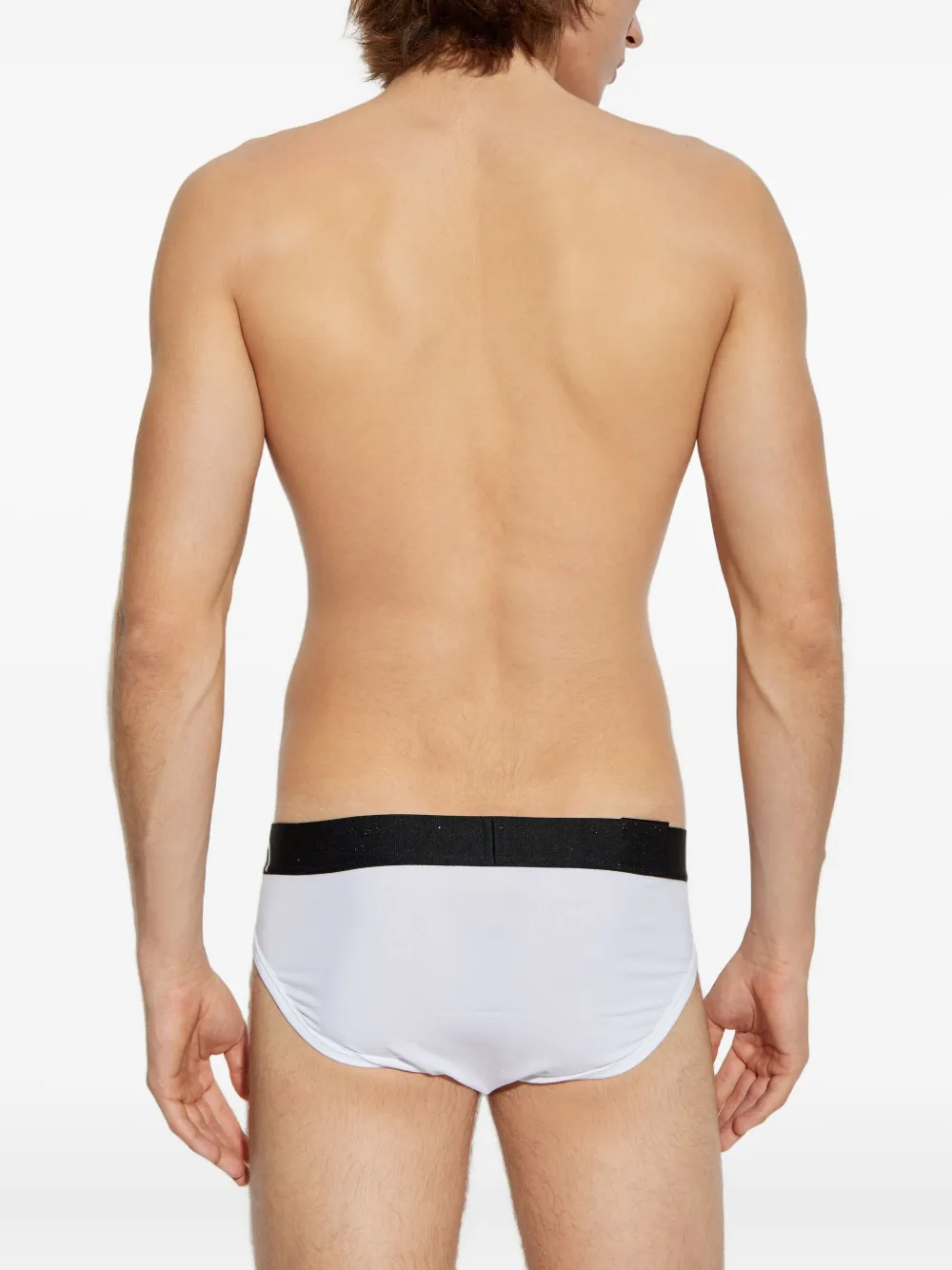 DSQUARED2 Slip met elastische tailleband Wit