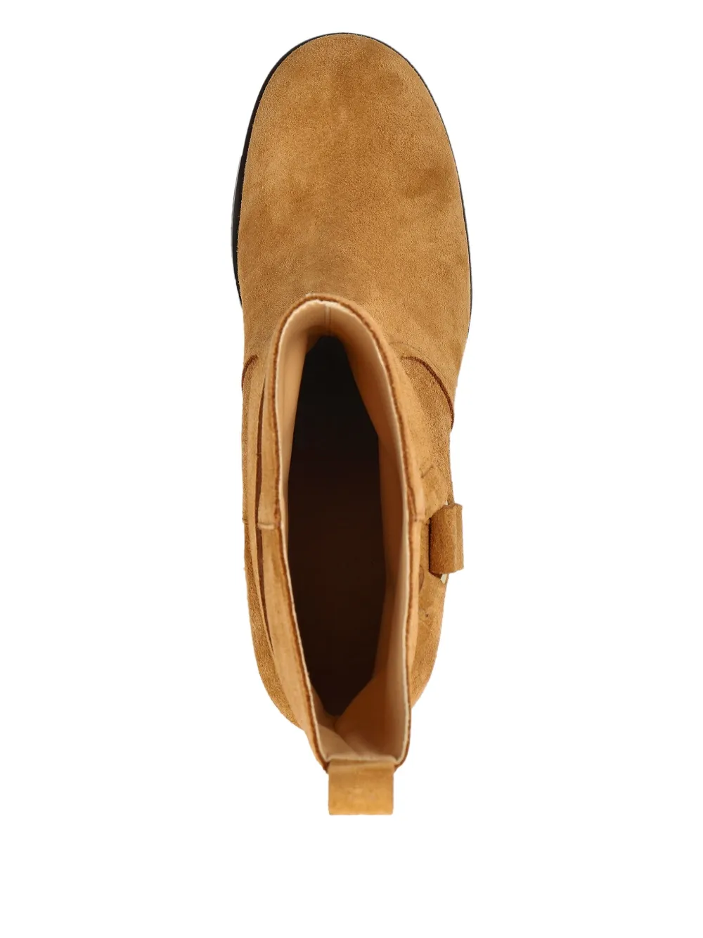 Odissì ring-detail leather ankle boots Brown