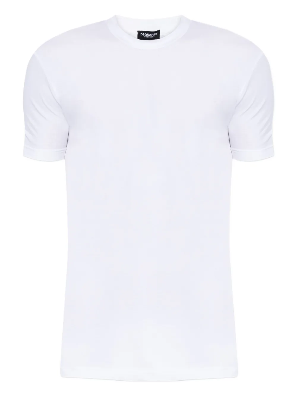 DSQUARED2 logo-embroidered cotton T-shirt | White | Image 1
