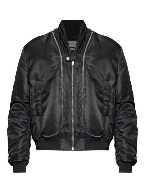 Alexander McQueen double-zip bomber jacket