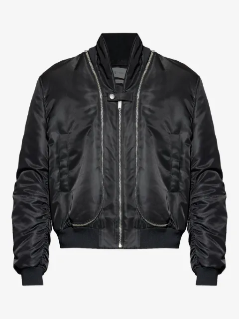 Alexander McQueen double-zip bomber jacket