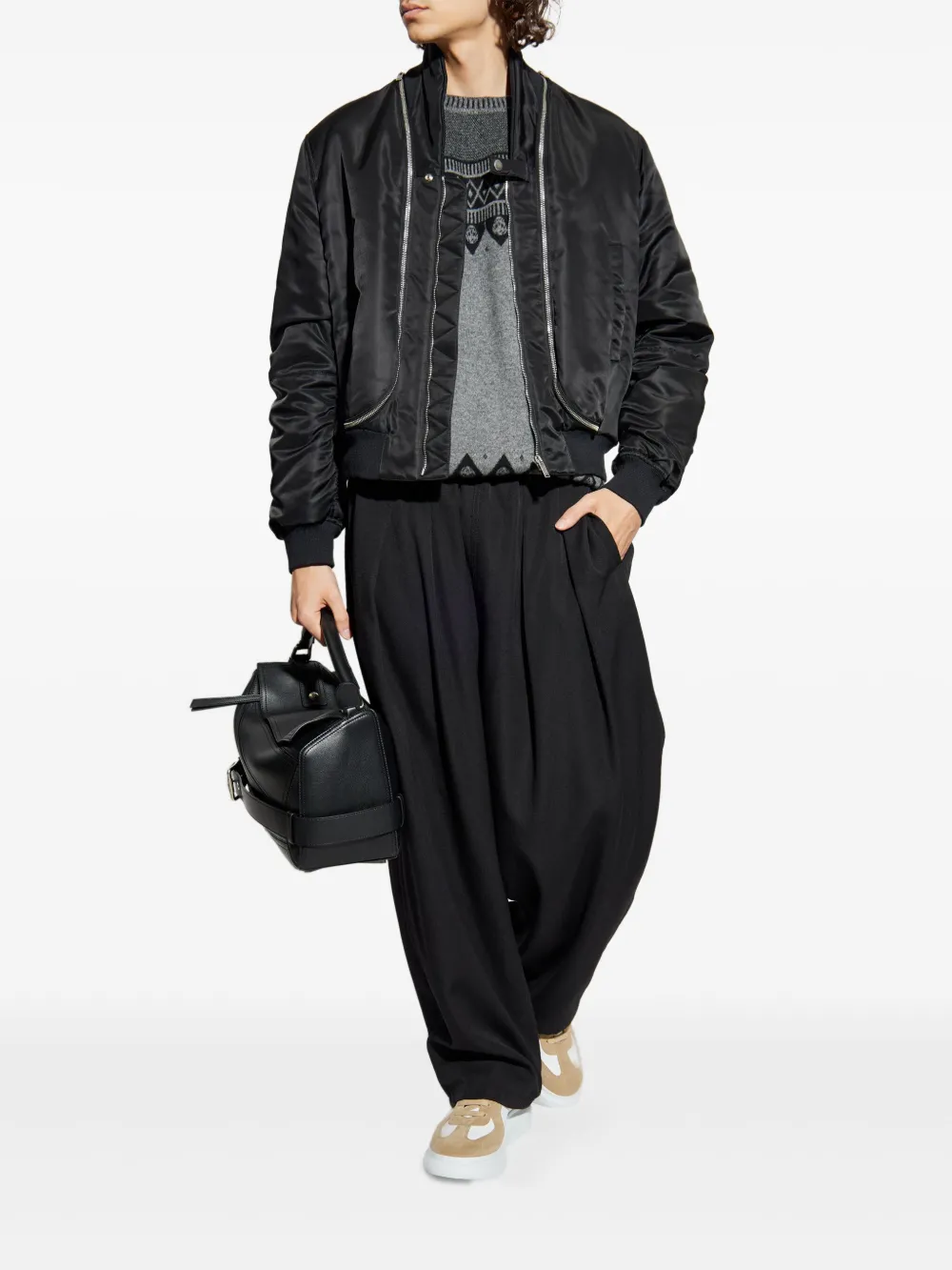 Alexander McQueen skull-motif wool sweater | Knitted Sweaters | Image 2