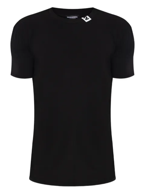 DSQUARED2 logo-plaque cotton T-shirt