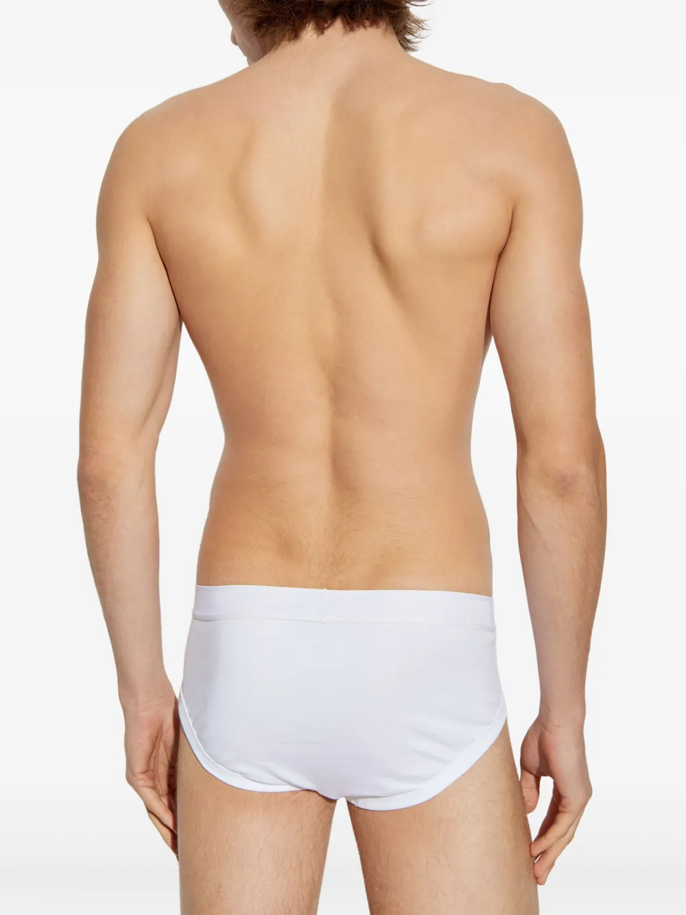 TOM FORD Slip met logoband Wit