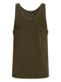 DSQUARED2 logo-print tank top - Green