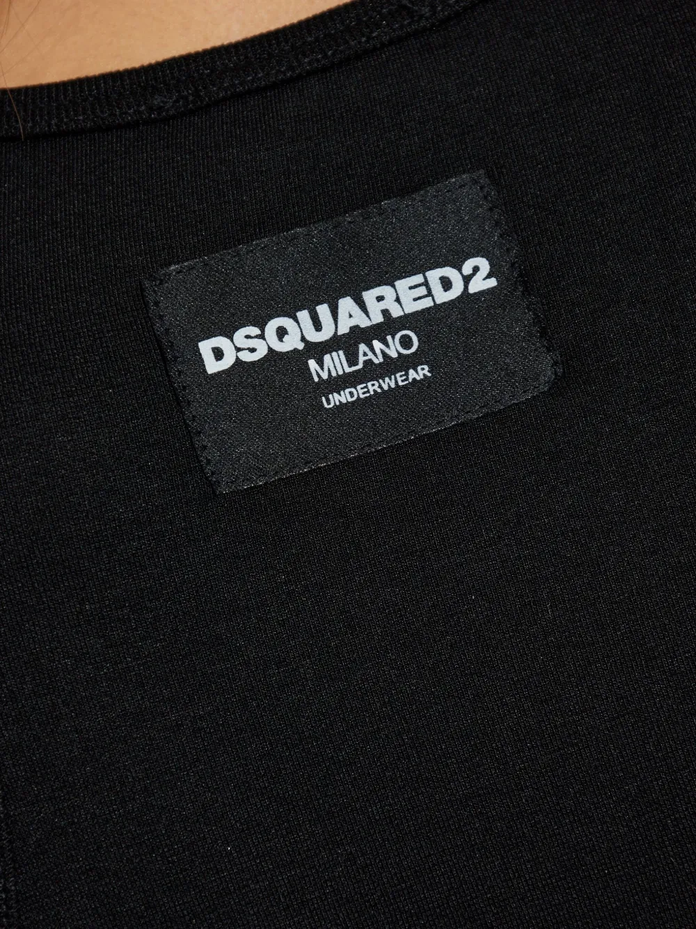 Dsquared2 Racerback Top In Black