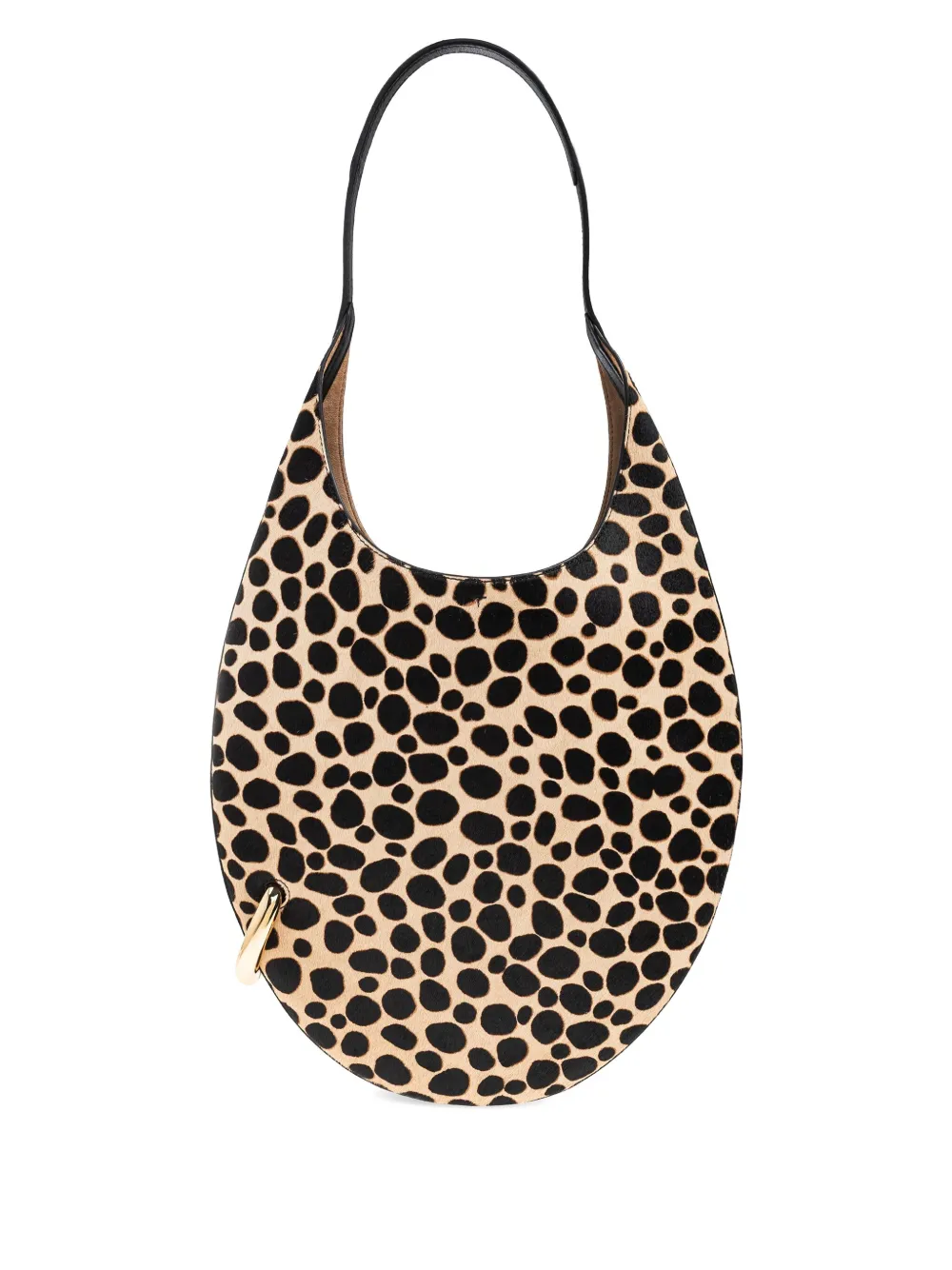 Tory Burch animal-print tote bag Beige