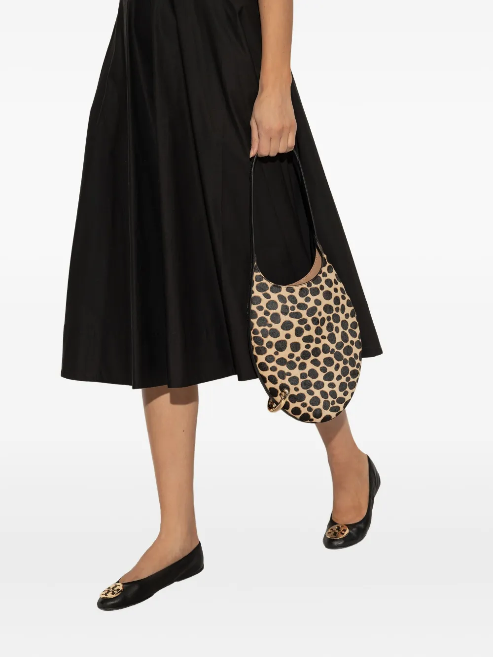 Tory Burch animal-print tote bag - Beige