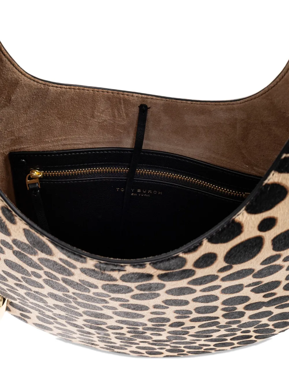 Tory Burch animal-print tote bag Beige