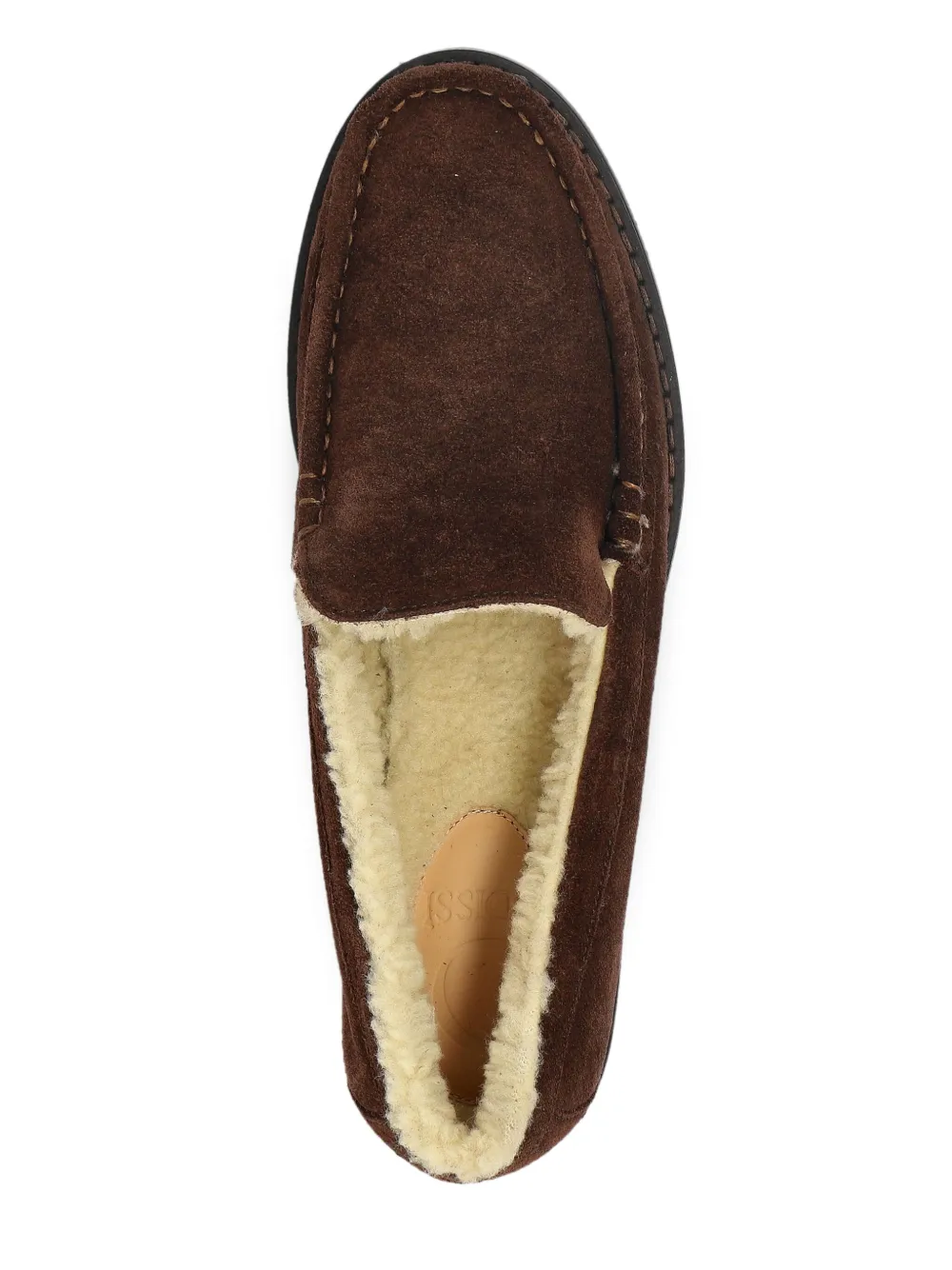 Odissì leather loafers Brown