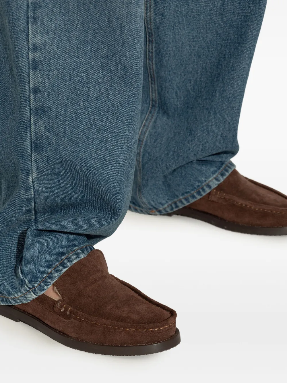 Odissì leather loafers Brown