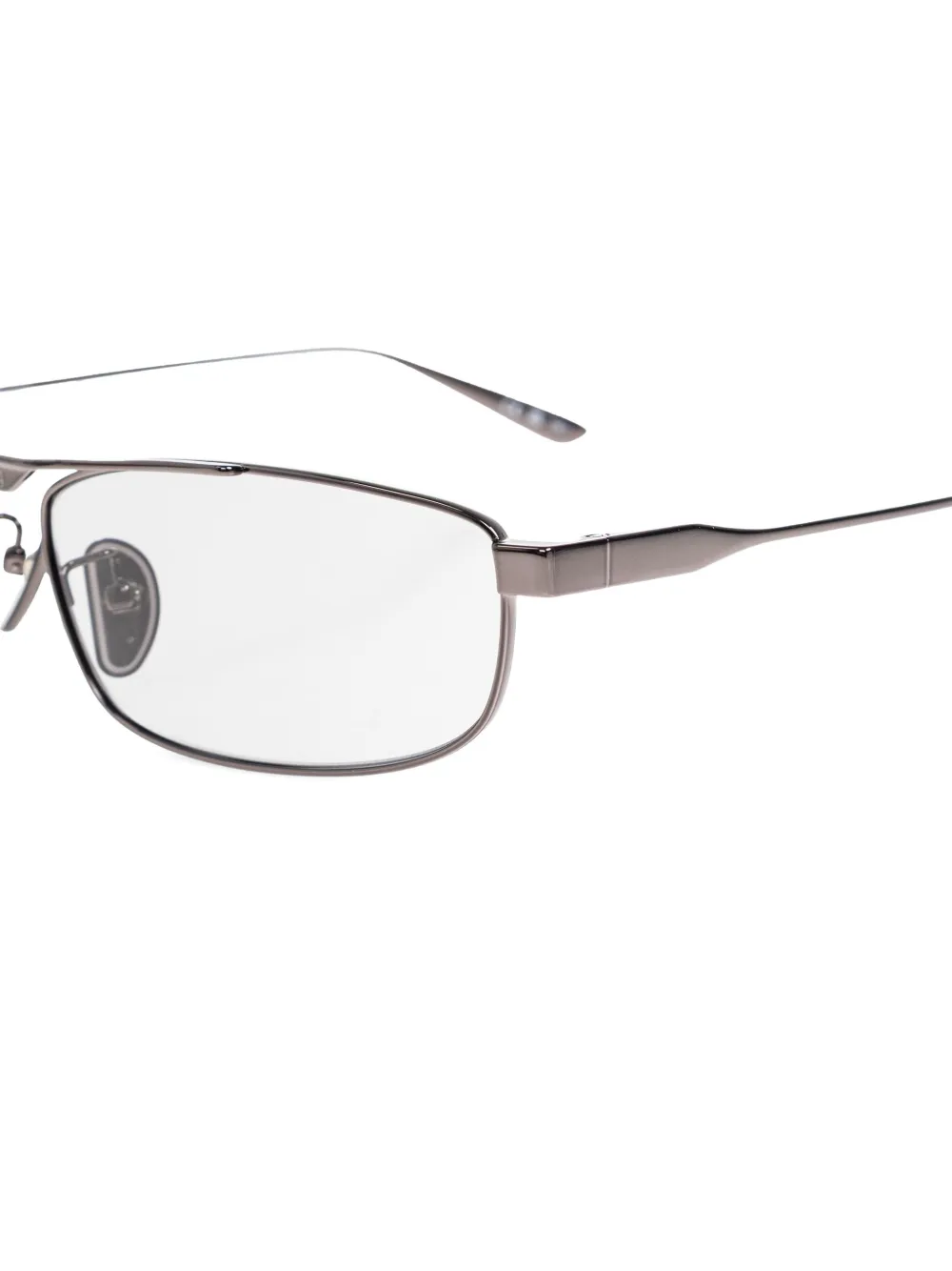 Balenciaga Eyewear Tag 3.0 rectangle-frame sunglasses Zilver