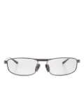 Balenciaga Eyewear Tag 3.0 rectangle-frame sunglasses - Silver