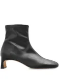 Odissì 50mm Francoise square-toe ankle boots - Black
