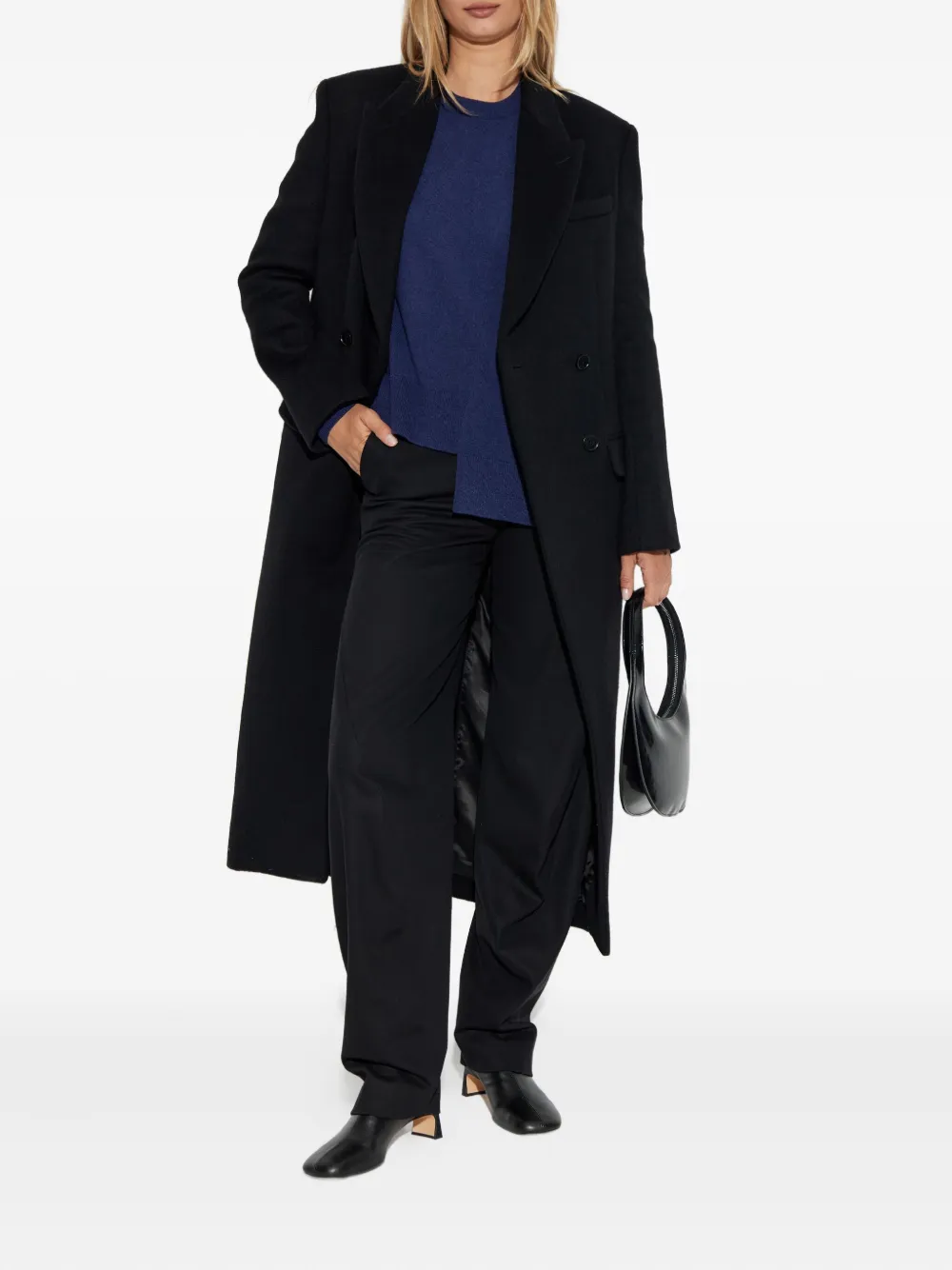 Alexander McQueen asymmetric cashmere sweater | Knitted Sweaters | Image 2