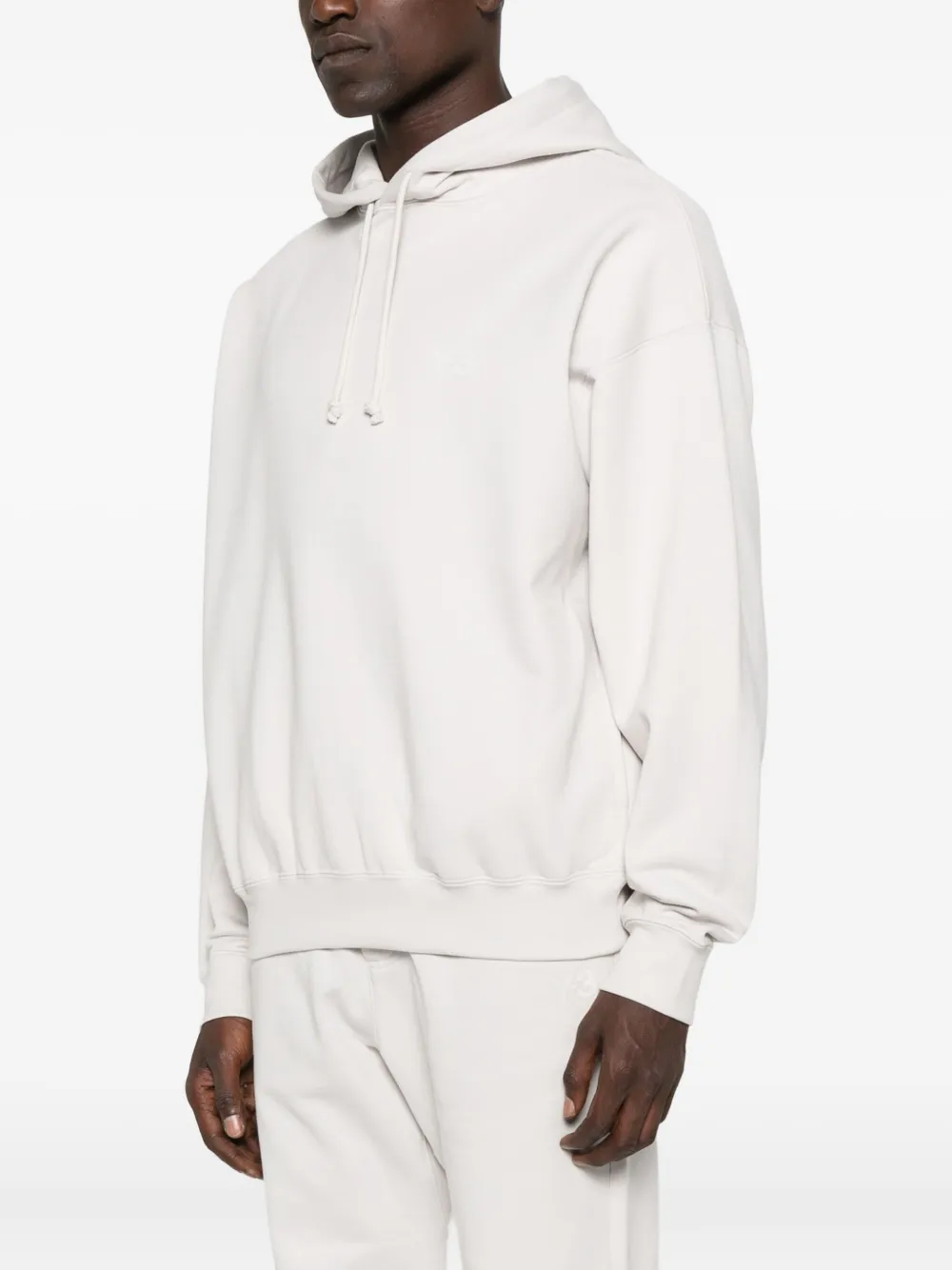 Y-3 drawstring hoodie Beige