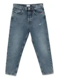 AMISH distressed patch jeans - Blue