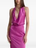 MOOS STUDIO Wild Orchid cowl-neck maxi dress - Pink