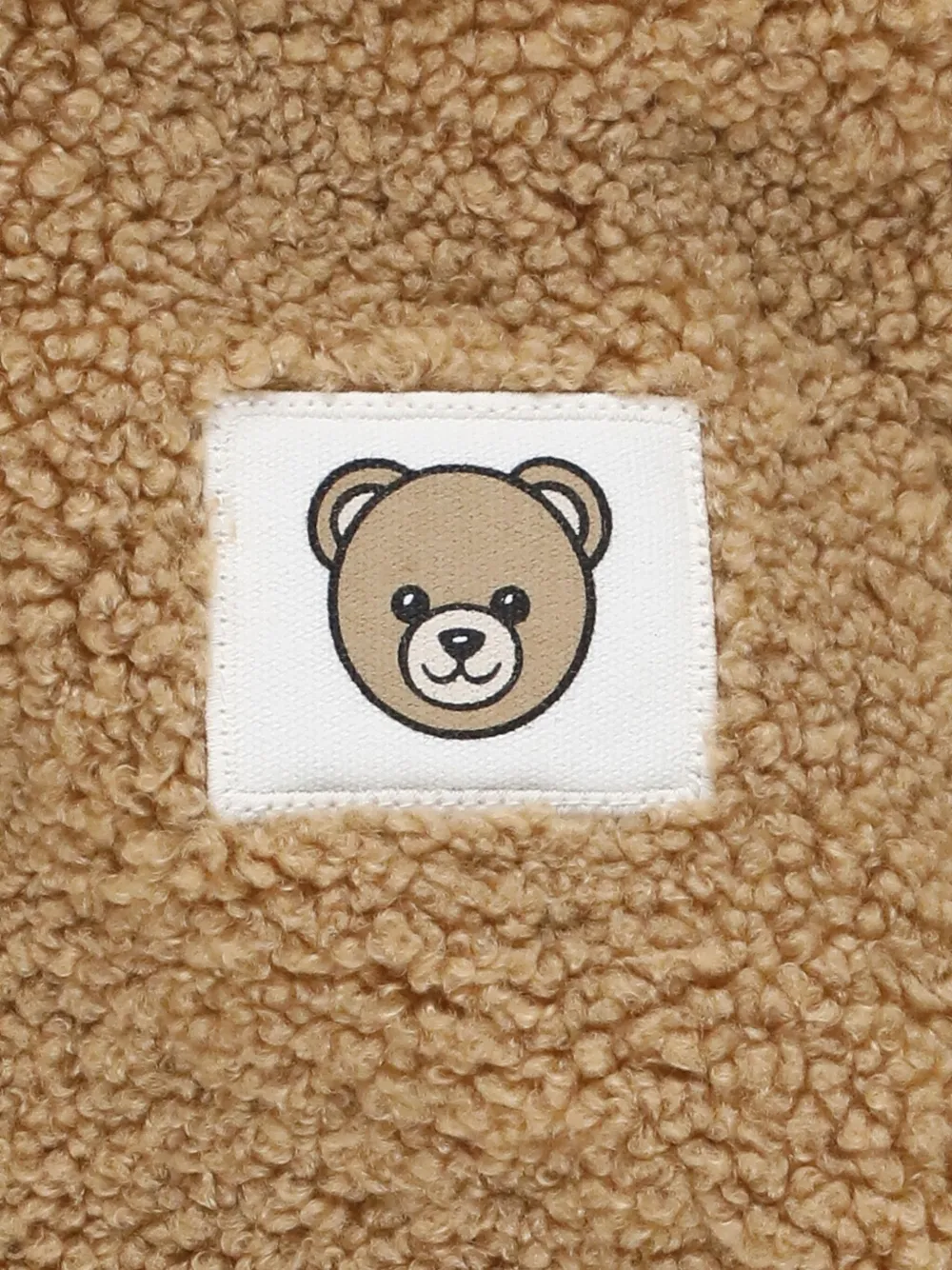 Moschino Kids Bomberjack met rits Bruin