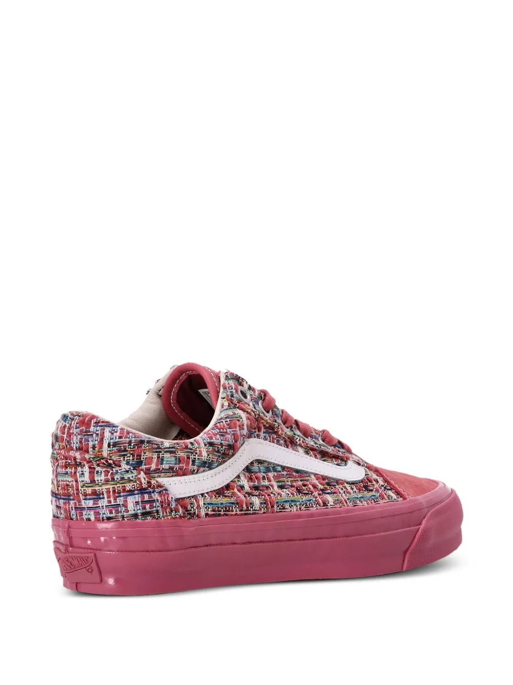 Vans Old Skool Tweed-pattern sneakers Pink