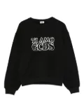 Gcds Kids graphic-print sweatshirt - Black