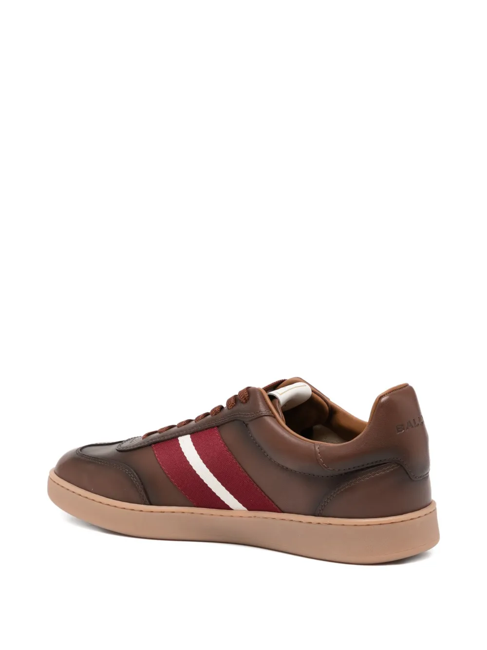 Bally Retro Crest Sneakers In Brown