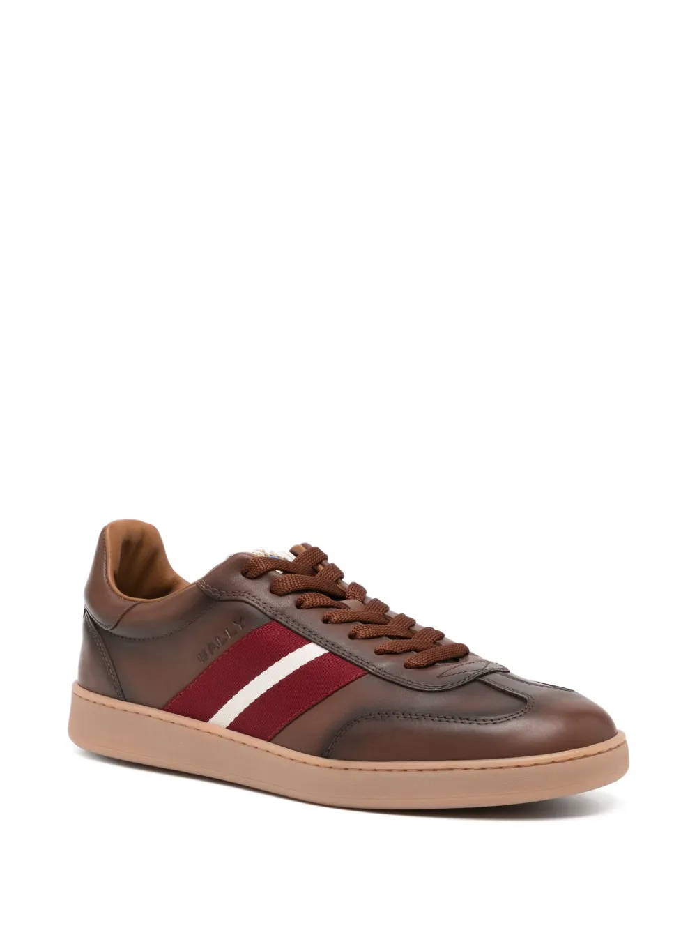Bally Retro Crest Sneakers In Brown