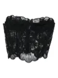 Ermanno Scervino lace corset top - Black
