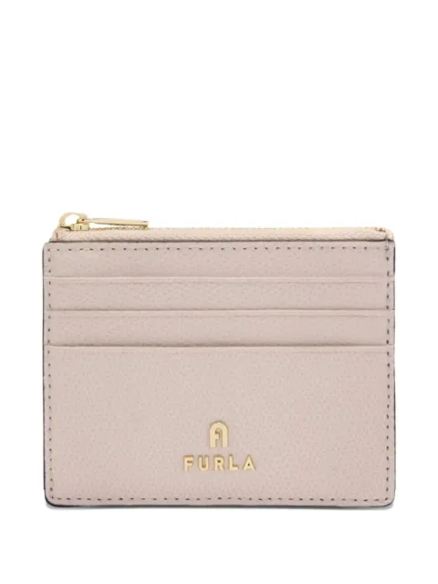 Furla حامل بطاقات 'كاميليا' صغير بسحاب علوي