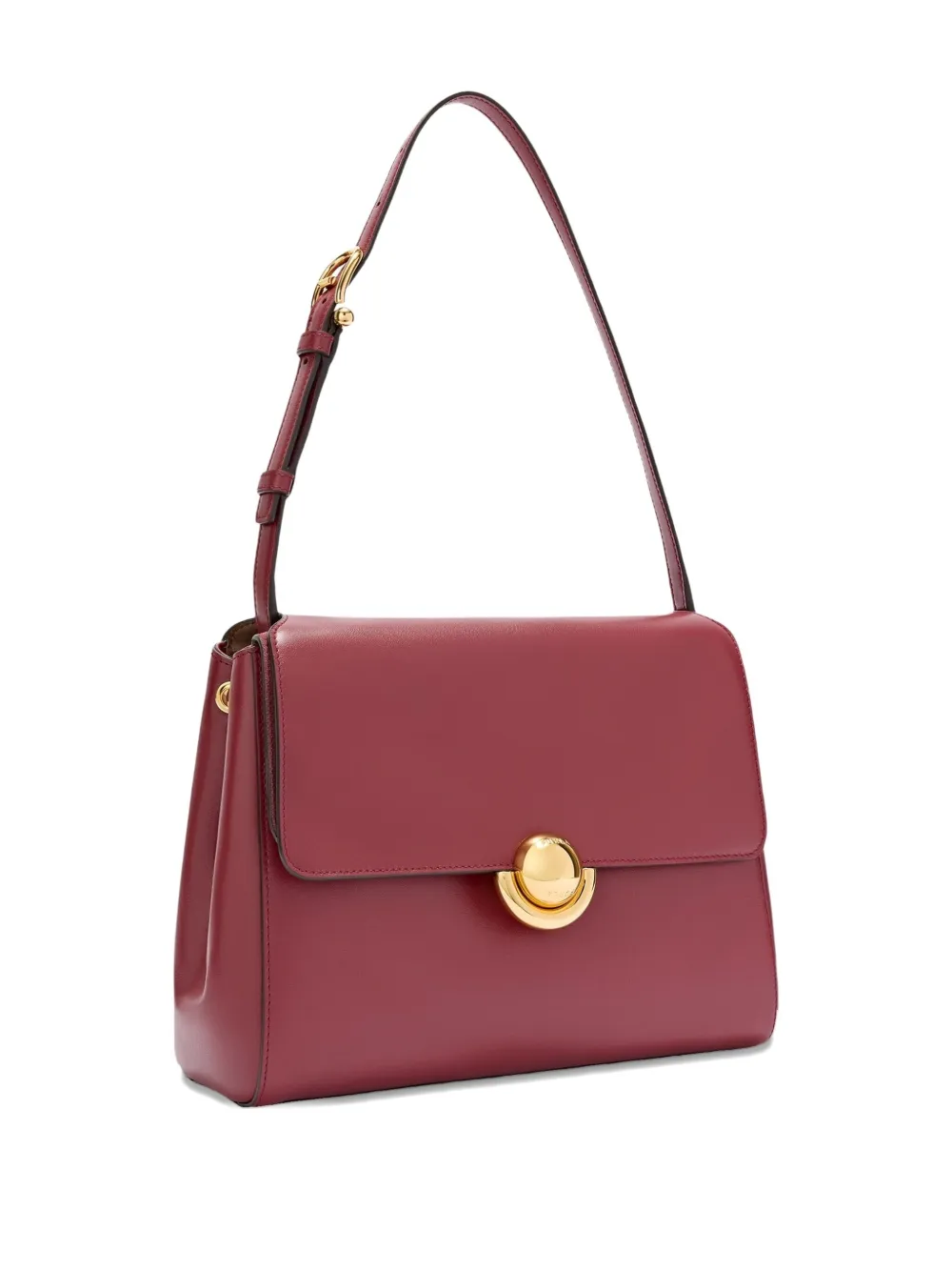 Furla Leather Shoulder Bag In Red