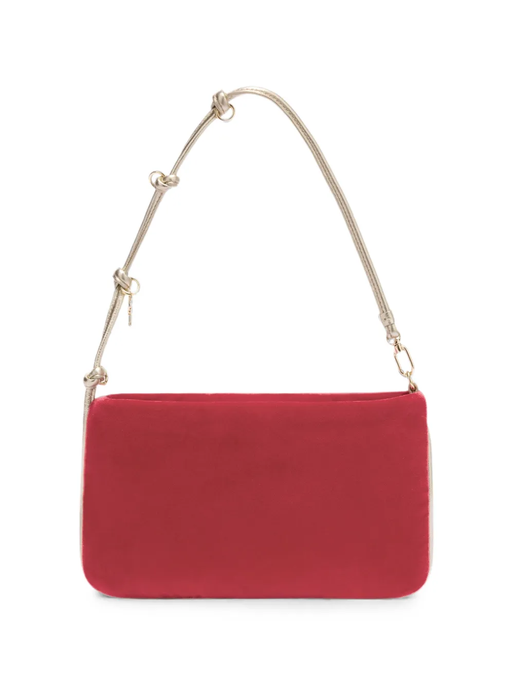 Furla Fluwelen schoudertas Rood