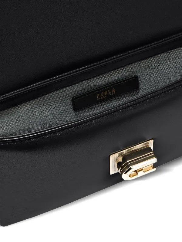 Furla Furla 1927 キルティング ミニバッグ | ブラック | FARFETCH JP