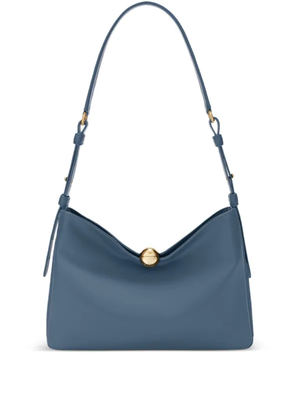 たままsugar 【ISA FERRISオフショルダー ネイビーゴールドS Furla Sfera Soft ショルダーバッグ M | ブルー | FARFETCH JP