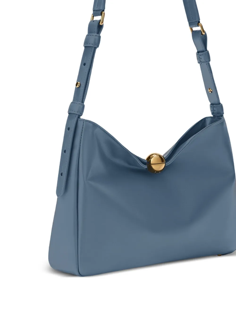 Furla Medium Sfera Soft Shoulder Bag In Blue