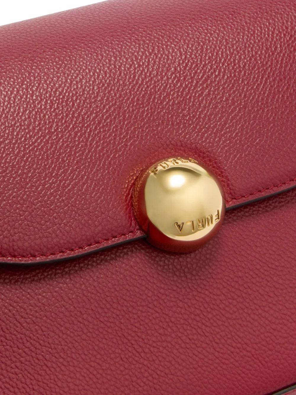 Furla Moonlight Cross Body Bag In Red