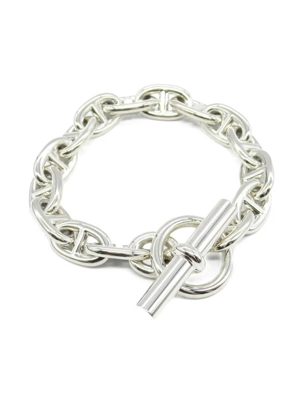 Hermès Pre-Owned 2010s Shane Dunkle MM bracelet | Grey | Image 1