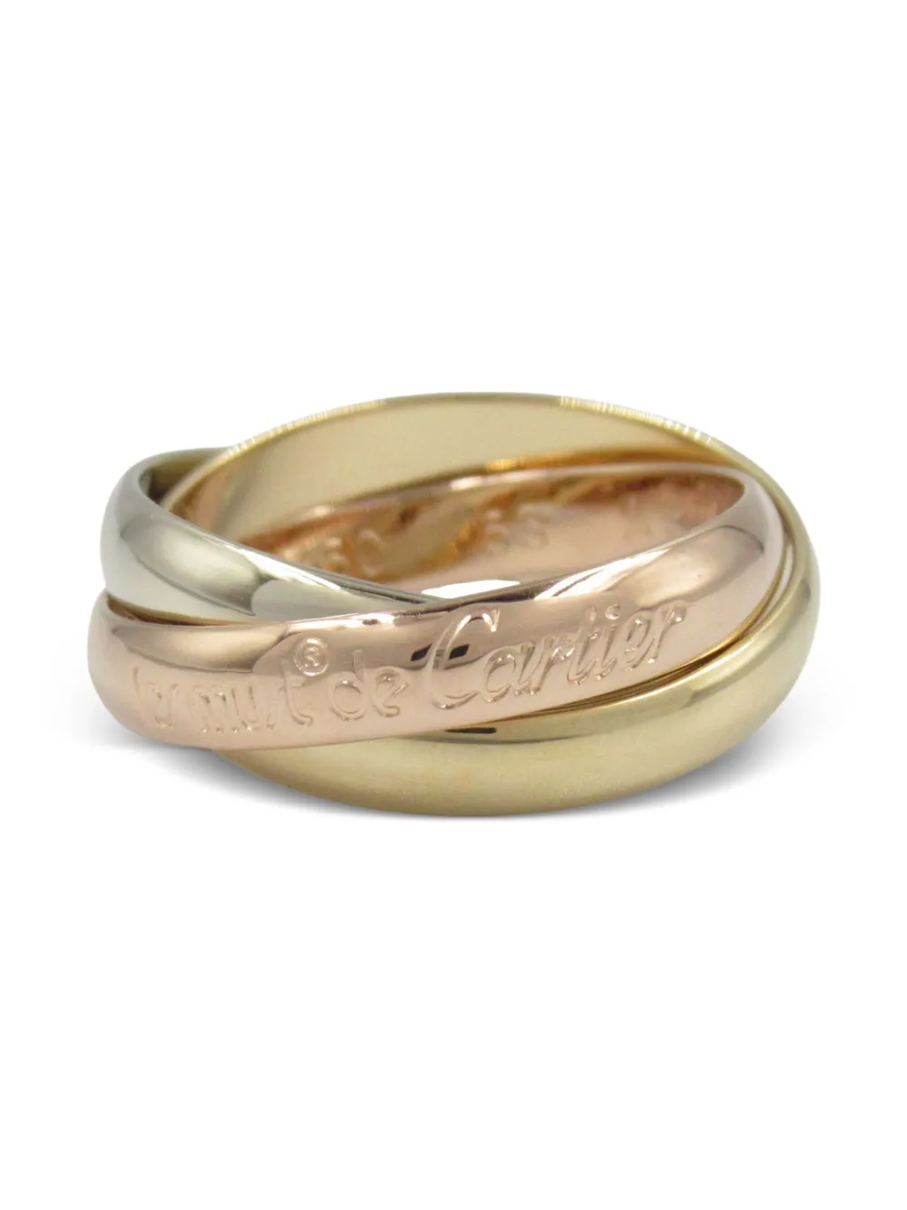 Cartier 18K金 Trinity 戒指（2010年代典藏款） | 金色 | Image 1