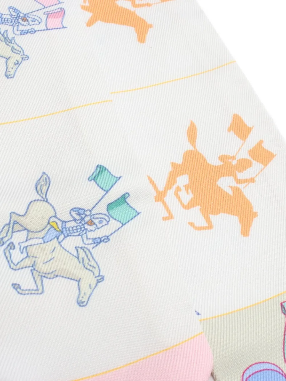 Hermès Pre-Owned 10s Parade ribbon scarf | Image 2