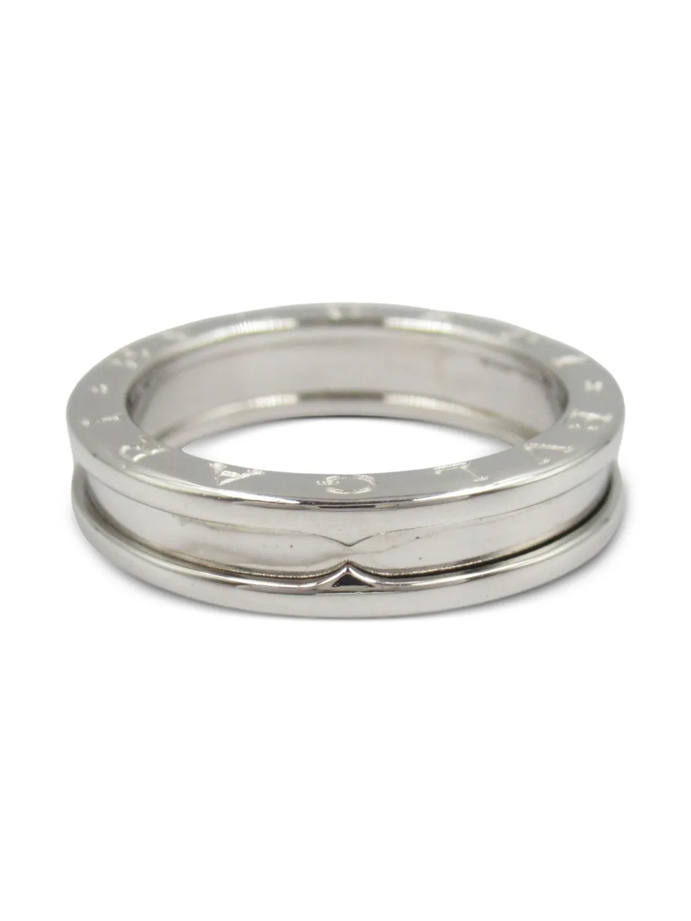Bvlgari Pre-Owned 2010s 18K white gold B-zero1 ring | Silver | Image 1