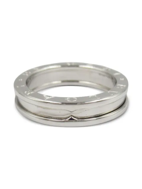Bvlgari Pre-Owned 2010s 18K white gold B-zero1 ring