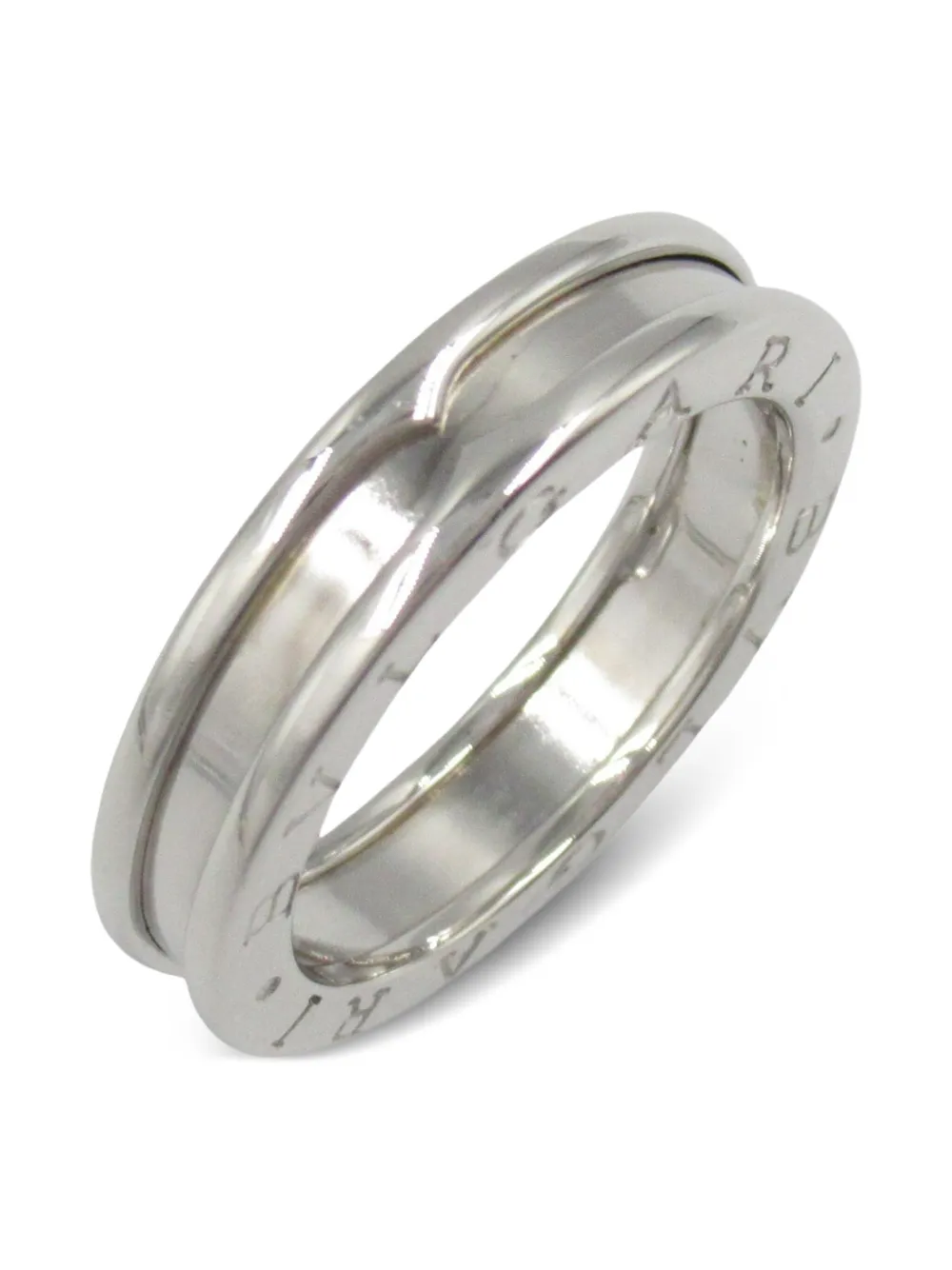 Bvlgari Pre-Owned 2010s 18K white gold B-zero1 ring | Women | Image 2