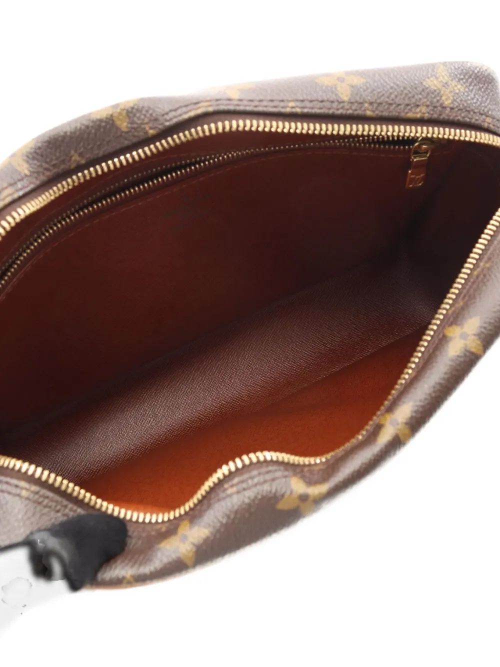 Pre-owned Louis Vuitton 2002 Trocadero Monogram Shoulder Bag In Brown