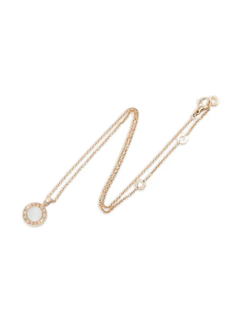 Bvlgari Pre-Owned 2010 18kt rose gold Mother-of-Pearl necklace