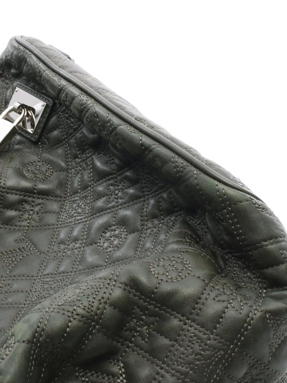 Pre-owned Louis Vuitton 2012 Lilia Pm Tote Bag In Green