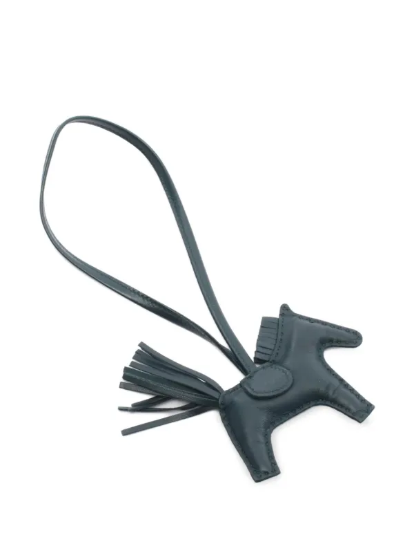 Hermès Pre-Owned 2021 ロデオ PM マラカイト バッグチャーム