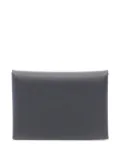 Hermès Pre-Owned 2024 Calviduo leather coin purse - Black